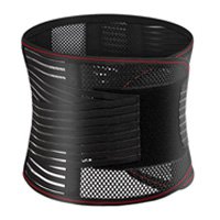 Ceinture de protection en maille thermocomprimée respirante pour plaques d'acier