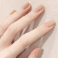 Ice-clear nude water-based nail polish - no baking required, peelable!