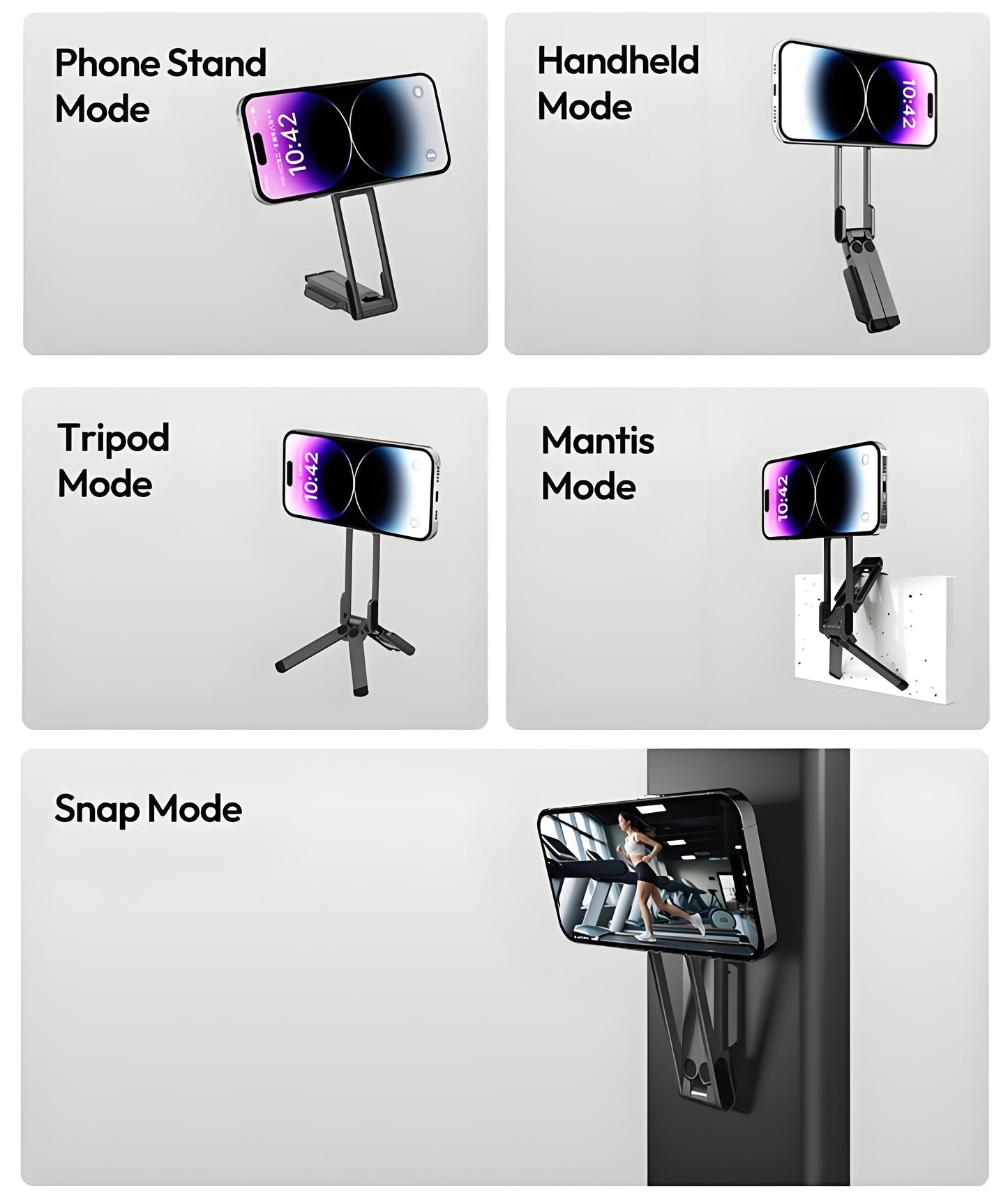 💥Offre à durée limitée : 50 % de réduction🔥⚡ Trépied magnétique puissant pour iPhone