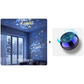 🌈Projecteur de lumière LED rotatif dynamique – Calme et détente pour votre maison. Des lumières douces et changeantes apaisent les nuits agitées.