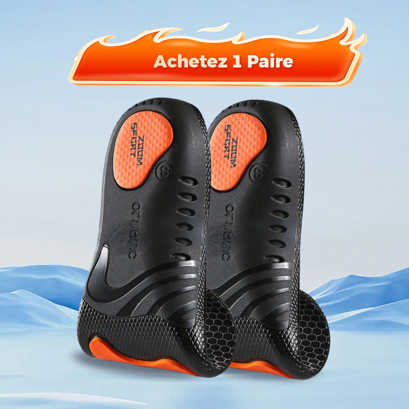 👟 ACHETEZ 2 - RECEVEZ 1 GRATUITS ! ✨ Semelles Amortissantes Unisexe - Absorption des Chocs pour Course, Randonnée ou Quotidien 🏃‍♀️🏃‍♂️