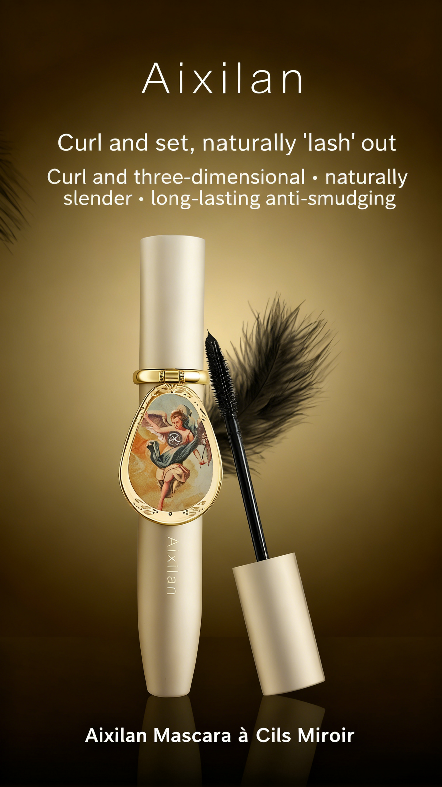 🔥 Promotions du Nouvel An 2026 🔥- Mascara allongeant et recourbant Sunflower Angel