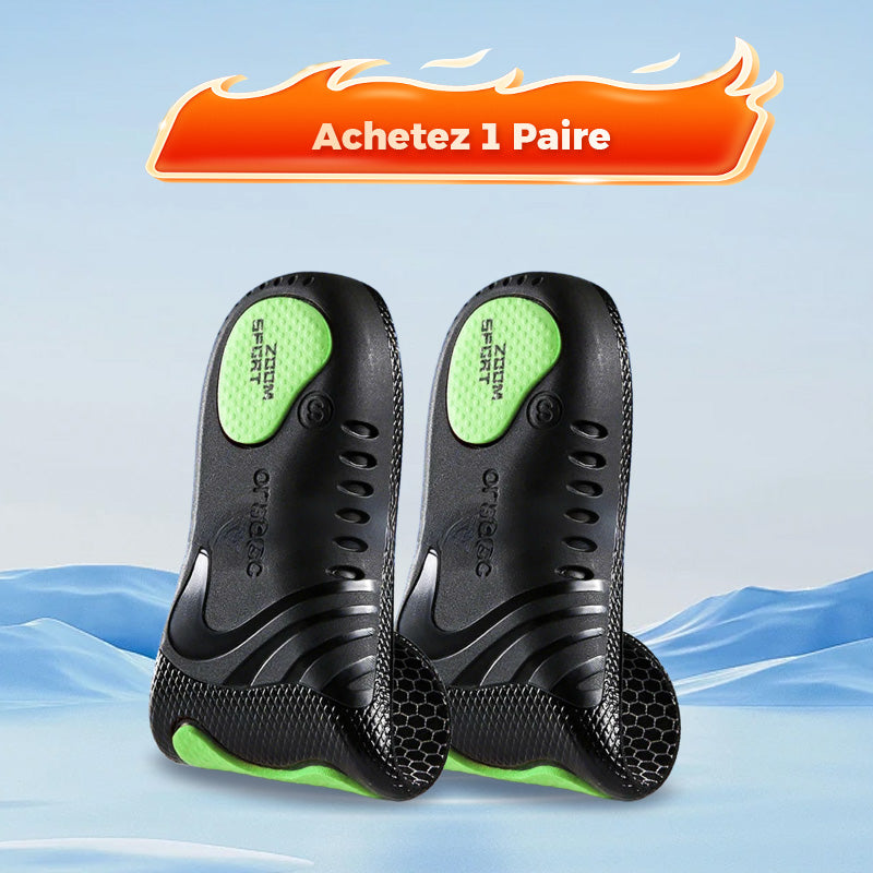 👟 ACHETEZ 2 - RECEVEZ 1 GRATUITS ! ✨ Semelles Amortissantes Unisexe - Absorption des Chocs pour Course, Randonnée ou Quotidien 🏃‍♀️🏃‍♂️
