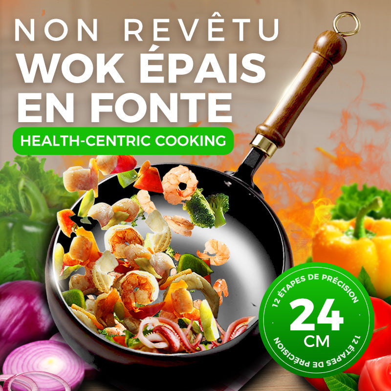 🍳Vente flash🔥Poêle antiadhésive ultra-légère, sans revêtement, en fonte épaisse(🔥55% de réduction)
