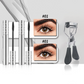 ✨ Duo de mascaras gainants noir et marron pour un maquillage des cils parfait