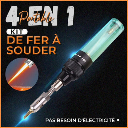 🥳Réduction de 50 %🔥Fer à souder portable 4 en 1 à gaz🔥