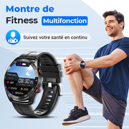 Prix choc à 29.99€ ⚡ | ⌚Montre Intelligente de Surveillance Santé 24h/24 - Analyse ECG & SPO2 en Temps Réel
