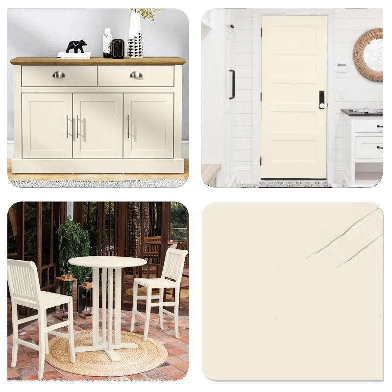 👍🍃Peinture de réparation et de rénovation de meubles en bois écologique, sans odeur, à base d'eau