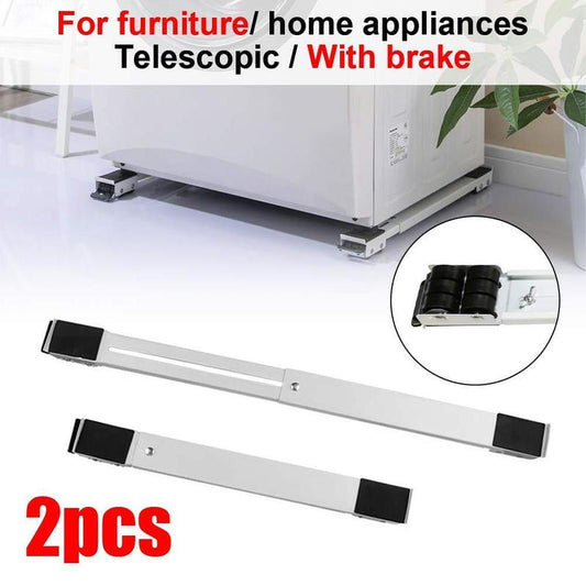 🔥 50% DE RÉDUCTION ! ✨Support à Roulettes Easy Move – Acier Inoxydable – Réglable 45-70 cm & Charge 300 kg for Déménagement