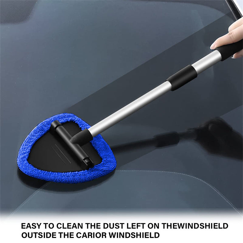 🏠 Kit de nettoyage pour pare-brise de voiture – Extensible et rotatif à 180°