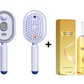 💆‍♀️ 50% DE RÉDUCTION ! 🎉 Brosse Électrique Cheveux – Spray Hydratant, Massage & Lissant Instantané ✨📦