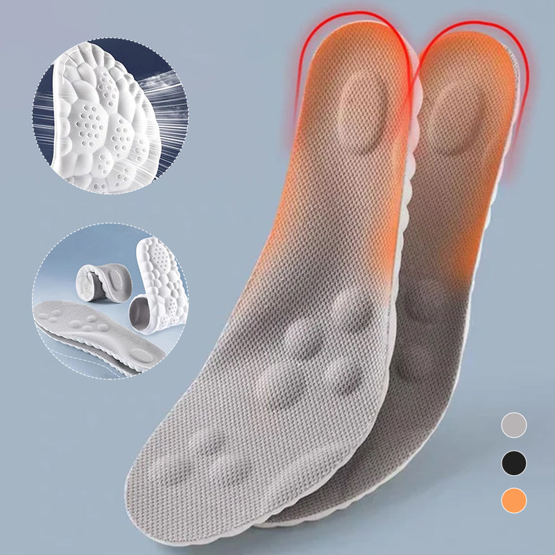🔥 Achetez 2, obtenez 1 ! – Semelles Intérieures 5D Cloud : Confort Absolu, Amorti Instantané & Soutien Ergonomique 👣✨