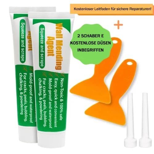 🛠️🧱Enduit de Rebouchage Universel🏠Comble Fissures, Non Toxique, Séchage Rapide, Peinturable (Blanc)