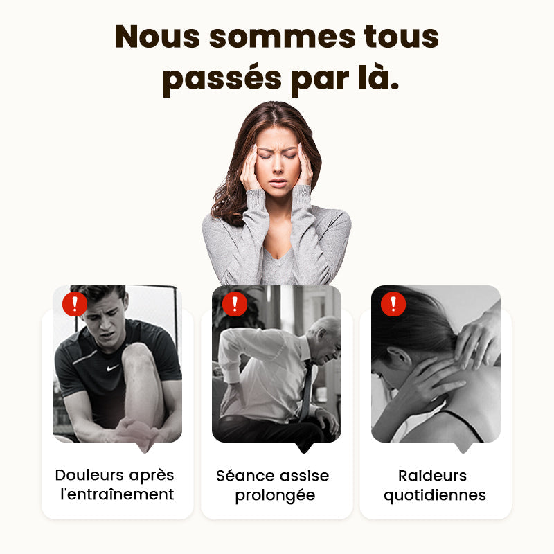 🔥Offre à durée limitée-Pistolet de massage musculaire multifonctionnel automatique à 12 têtes