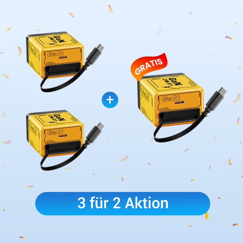 Station de recharge rapide USB-C avec câble rétractable – Utilisation universelleStation de recharge rapide USB-C avec câble rétractable – Utilisation universelle