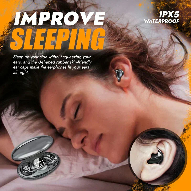 📢📢49 % DE RÉDUCTION !!⏰⏰Écouteurs sans fil Invisible Sleep étanches IPX5