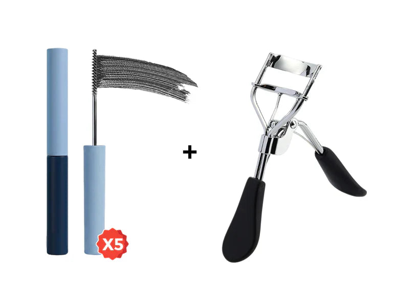 ⏰🔥OFFRE LIMITÉE : 50 % DE RÉDUCTION ! 💖 Mascara allongeant et recourbant waterproof – Volume, longue tenue et sans bavures ✨