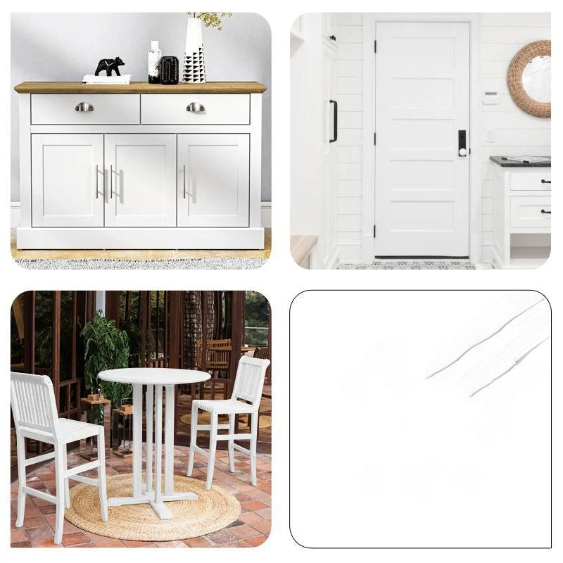 👍🍃Peinture de réparation et de rénovation de meubles en bois écologique, sans odeur, à base d'eau