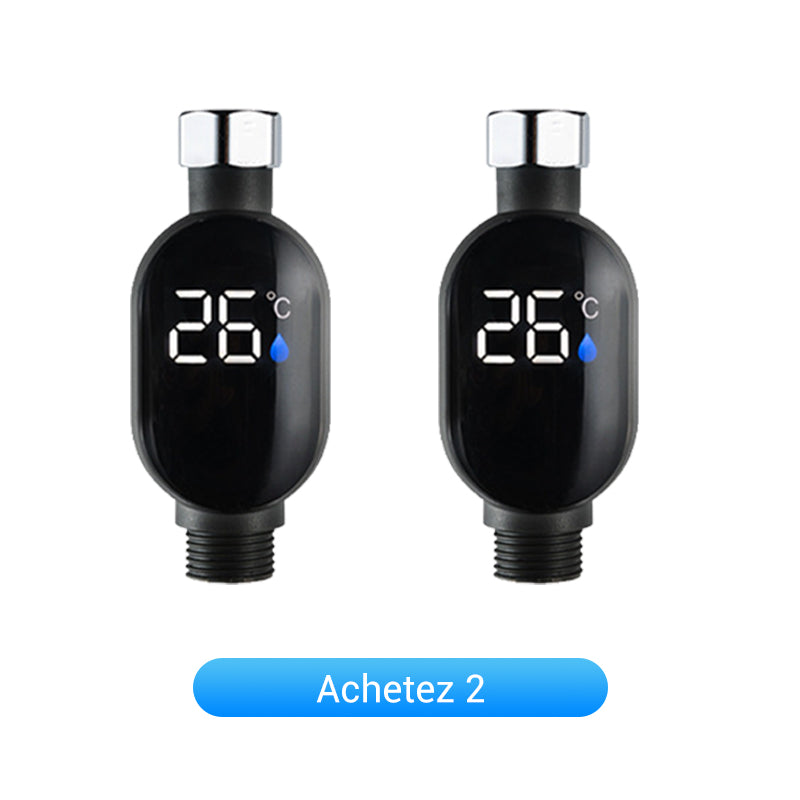 💧 Thermomètre de douche 🌡️ Fini les conjectures - Température instantanée ! 🚿