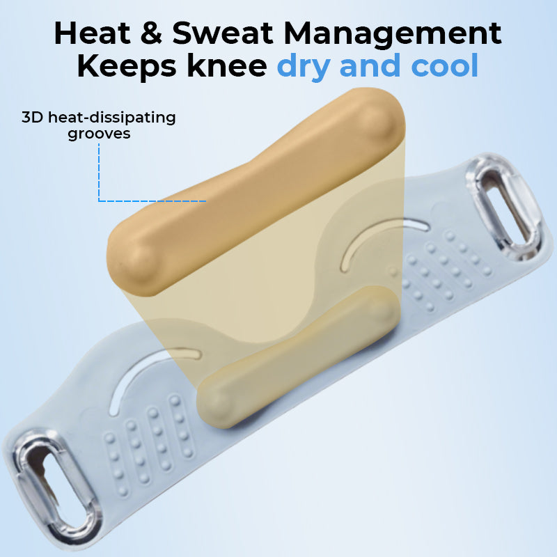 Sangle de Soutien du Tendon Rotulien en Silicone