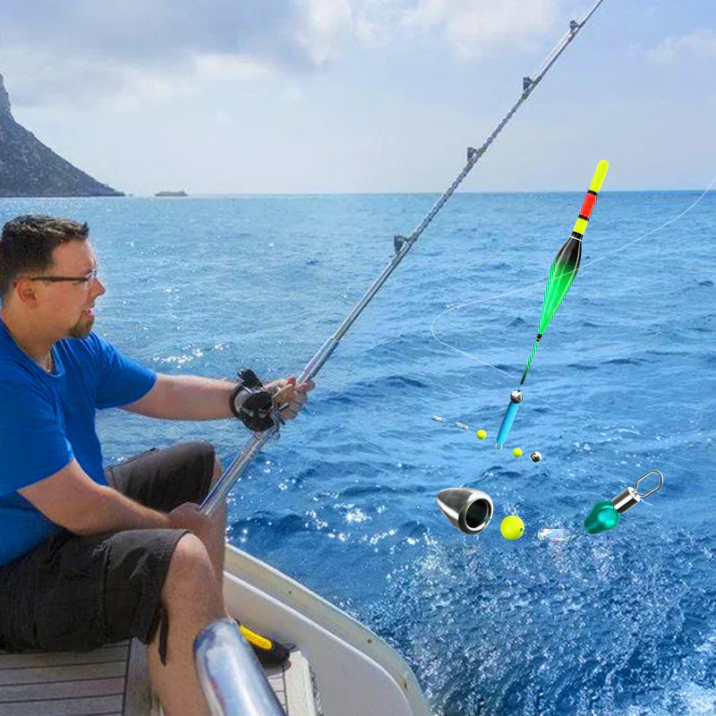 🎣🐠 Ensemble de ligne de pêche automatique à recherche de fond – Précise, facile à utiliser & idéale pour tous les pêcheurs 🌊