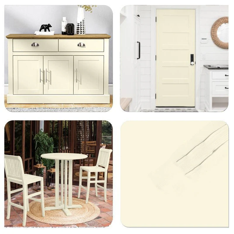 👍🍃Peinture de réparation et de rénovation de meubles en bois écologique, sans odeur, à base d'eau