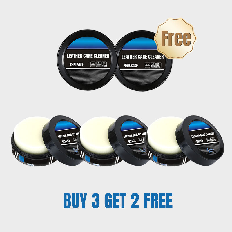 🔥  Crème de nettoyage et d'entretien Leader & Pâte de nettoyage pour l'entretien du cuir