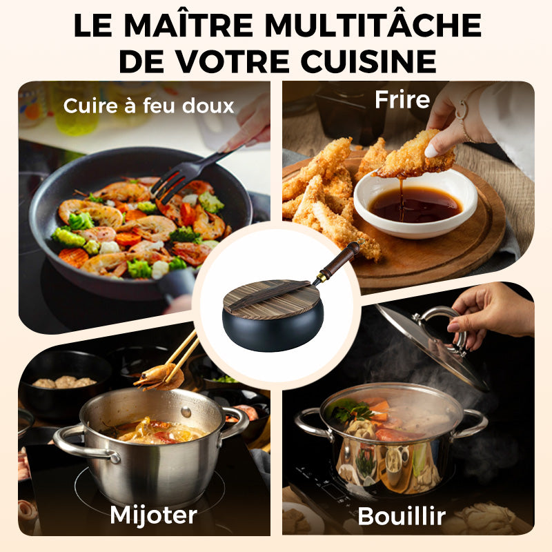 🍳Vente flash🔥Poêle antiadhésive ultra-légère, sans revêtement, en fonte épaisse(🔥55% de réduction)