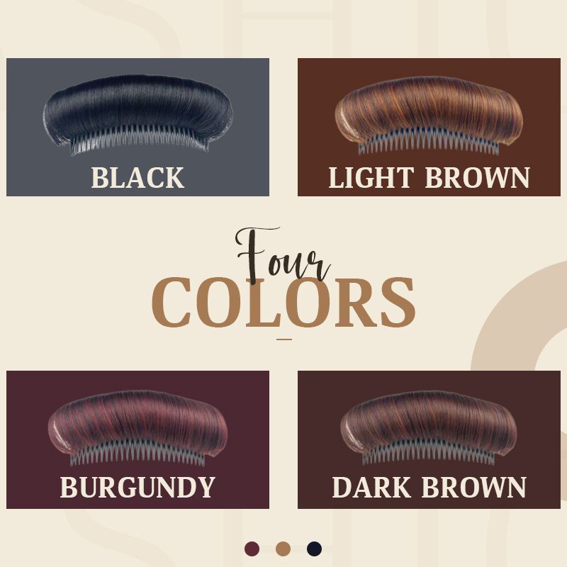 Clips pour cheveux Invisible Fluffy Volume Lift