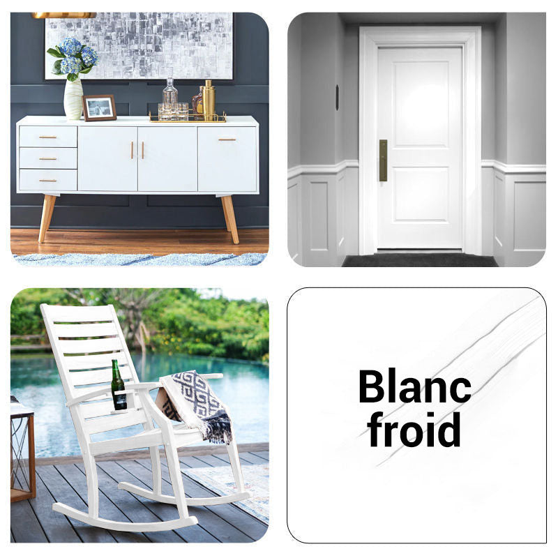 👍🍃Peinture de réparation et de rénovation de meubles en bois écologique, sans odeur, à base d'eau