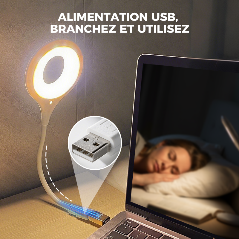 🏆Lampe LED USB à commande vocale haute technologie⚡👑