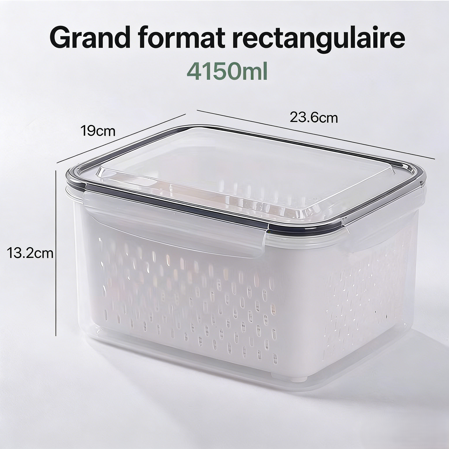 [Cadeau pratique] Conteneur de stockage de fruits et légumes frais