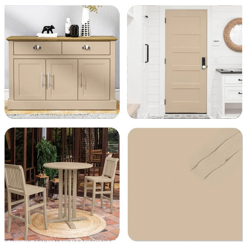 👍🍃Peinture de réparation et de rénovation de meubles en bois écologique, sans odeur, à base d'eau