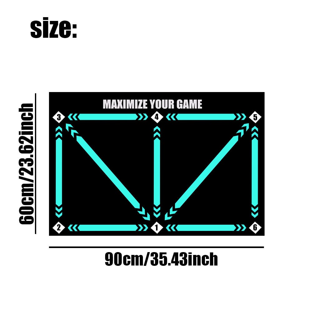 🎅DERNIER JOUR DE SOLDES 57 % DE RÉDUCTION - ⚽Tapis d'entraînement de football pour tous les niveaux, antidérapant et silencieux