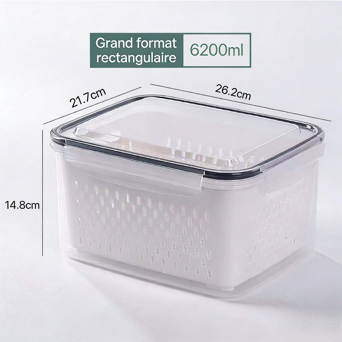 [Cadeau pratique] Conteneur de stockage de fruits et légumes frais