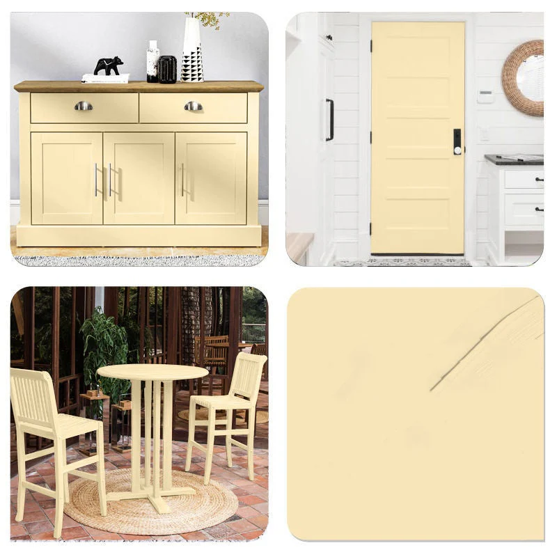 👍🍃Peinture de réparation et de rénovation de meubles en bois écologique, sans odeur, à base d'eau