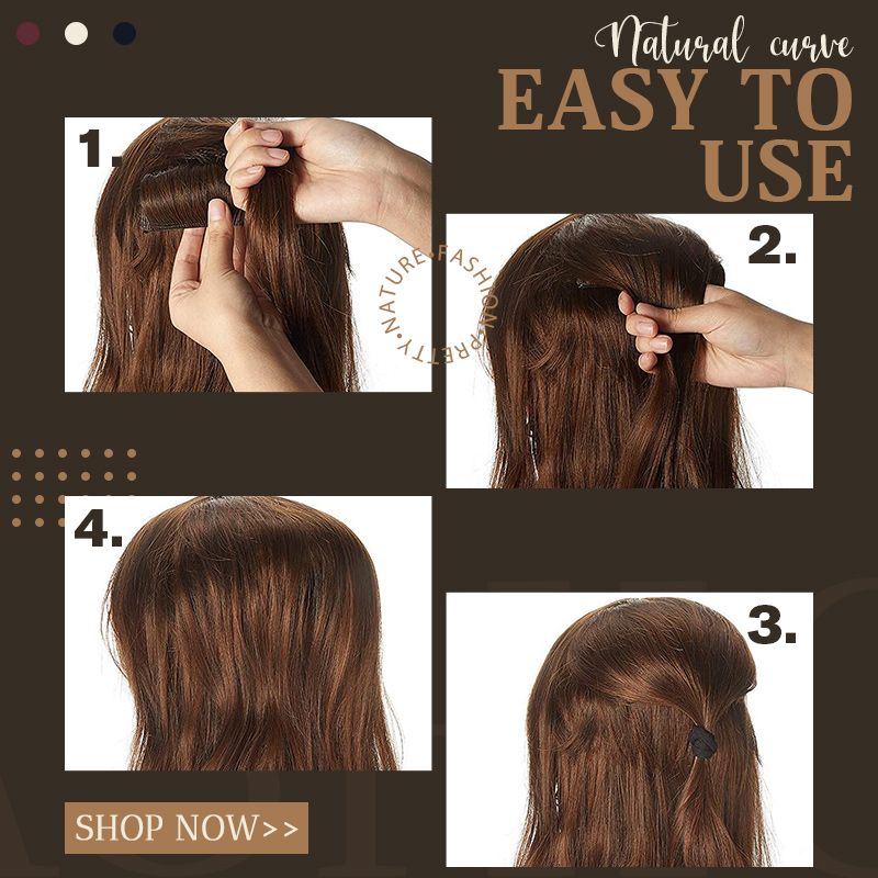 Clips pour cheveux Invisible Fluffy Volume Lift