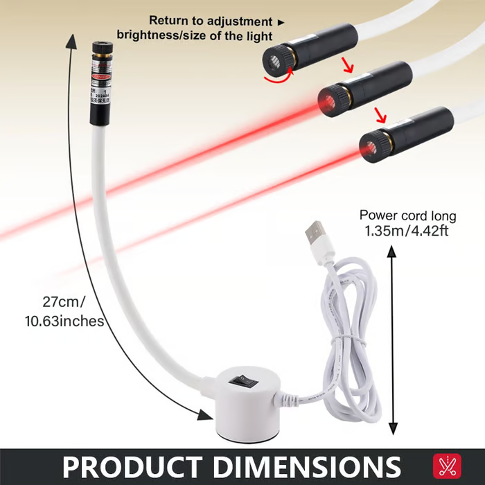 📢📢50 % de réduction !!! ✨Lampe magnétique de positionnement pour machine à coudre