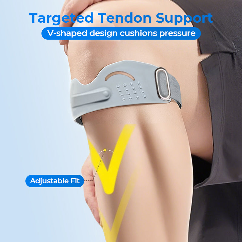 Sangle de Soutien du Tendon Rotulien en Silicone