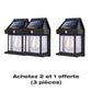 🔥VENTE LIMITÉE 50 % DE RÉDUCTION🔥Applique murale solaire à détecteur de mouvement en tungstène