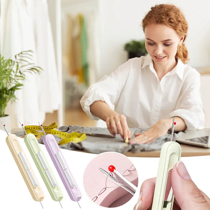✨ 50 % DE RÉDUCTION MAINTENANT ! ✨Outil 2 en 1 pour enfiler et défaire les coutures