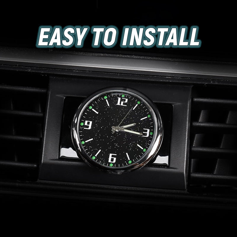 Montre à quartz Starry Sky Clock Décoration créative pour voiture