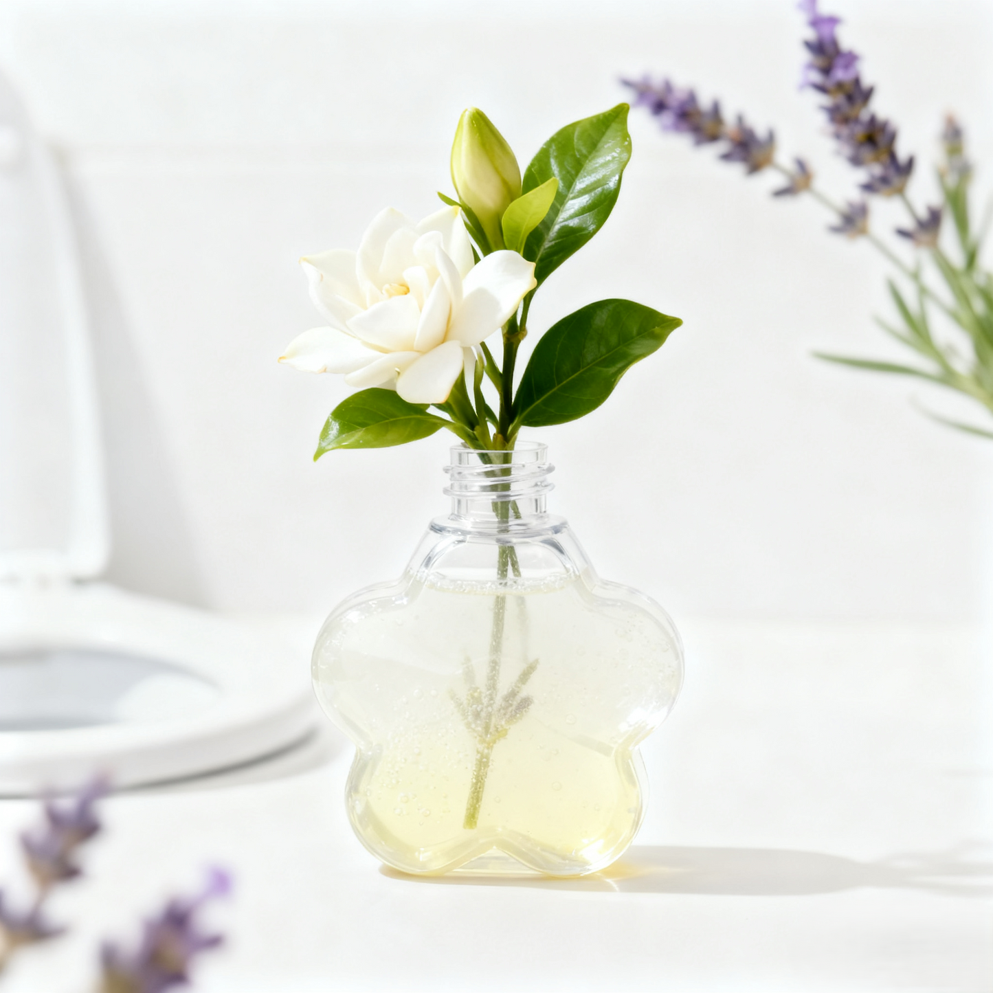 🔥Gel nettoyant pour toilettes Fleur aromatique Désodorisant Désinfectant