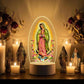 🙏Veilleuse LED acrylique inspirante à thème religieux✝️Lampe de prière de la Vierge