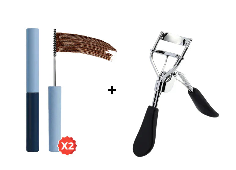 ⏰🔥OFFRE LIMITÉE : 50 % DE RÉDUCTION ! 💖 Mascara allongeant et recourbant waterproof – Volume, longue tenue et sans bavures ✨
