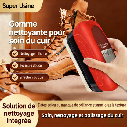 🚗 ACHETEZ-EN 2, OBTENEZ-EN 1 GRATUITEMENT ! ✨ Brosse d'entretien multi-usage pour cuir  - Réparez facilement les rayures sur le cuir 🧼