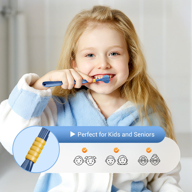 🔥2026 New Arrivals: 50% Off for a Limited Time!🦷Three-headed multi-angle cleaning toothbrush