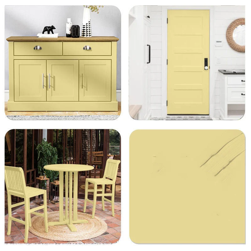 👍🍃Peinture de réparation et de rénovation de meubles en bois écologique, sans odeur, à base d'eau