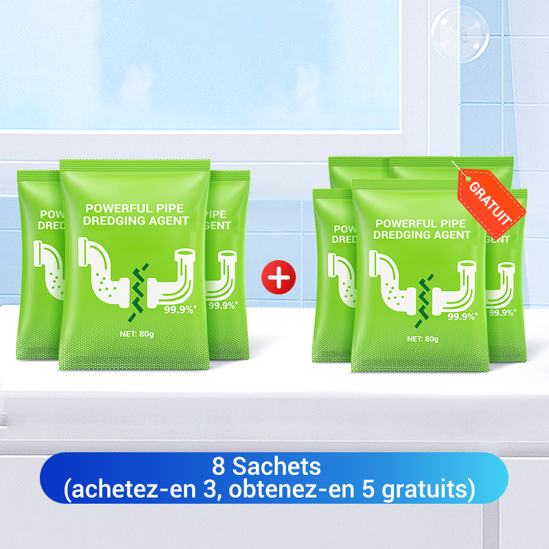 🔥Achetez-en 1 et obtenez-en 1 gratuitement🔥Poudre puissante pour le curage des tuyaux