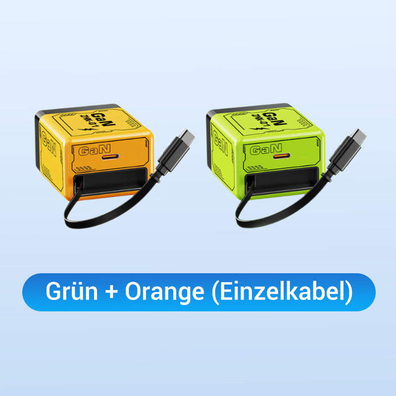 Station de recharge rapide USB-C avec câble rétractable – Utilisation universelleStation de recharge rapide USB-C avec câble rétractable – Utilisation universelle